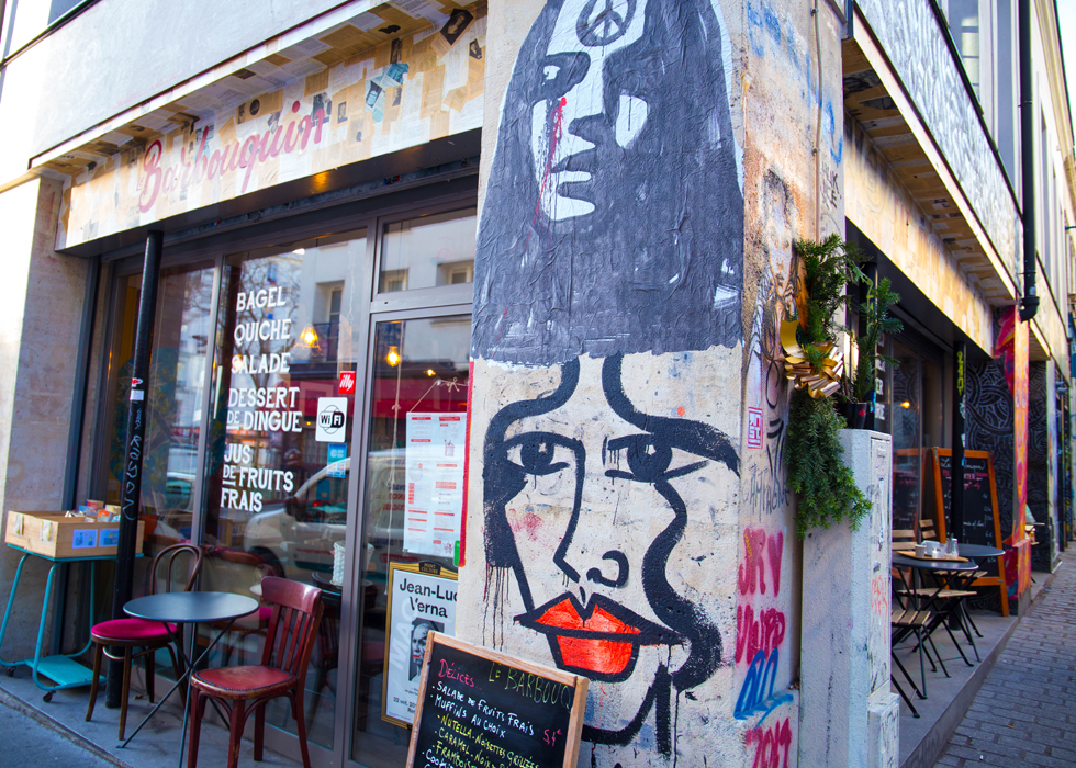 ダイナミックなグラフィティ、ベルヴィルのストリートアート | O'Bon Paris | Easy to be Parisian